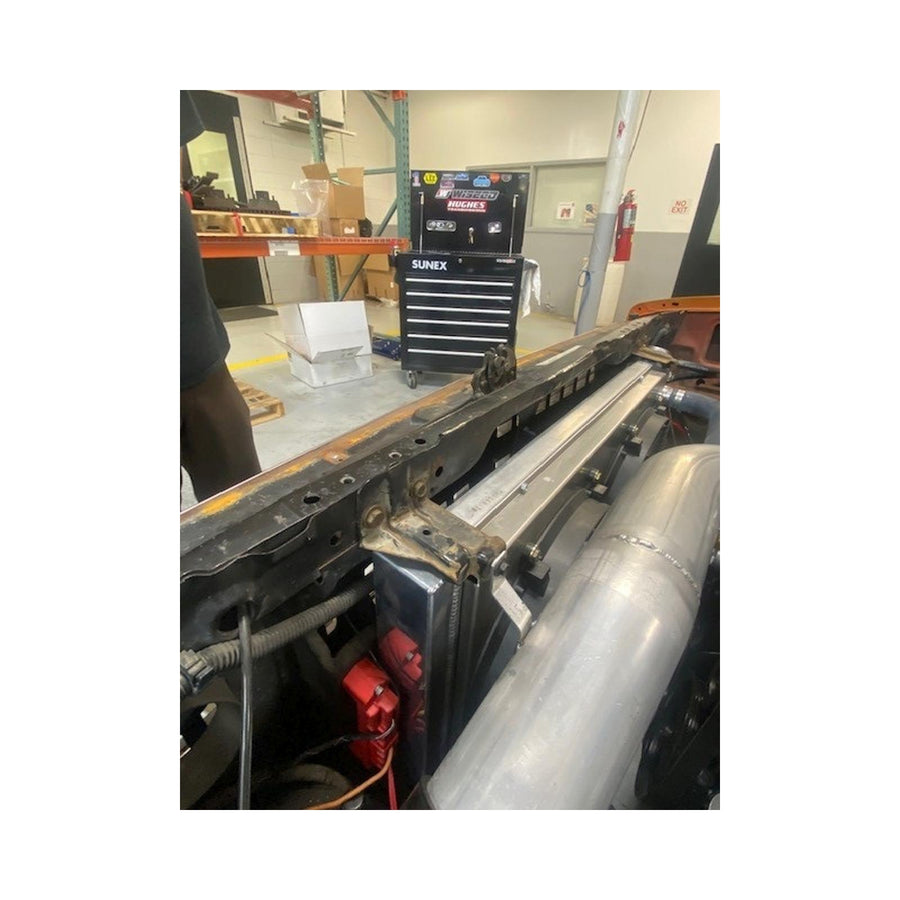 Aluminum Radiator, W/ GM LS Swap 3 Row 1968-1972 GM A-Body, 1973-1987 Chevy/GMC C10 Truck LS Swap 17 Inch Tall Core. Frostbite Cooling