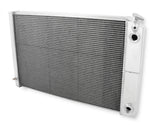 Aluminum Radiator, W/ GM LS Swap 3 Row 1973-1987 Chevy/GMC C10 Truck With GM LS Swap 4.8/5.3/6.0/6.2/7.0L (3-Row) 19 Inch Inch Tall Core Frostbite Cooling