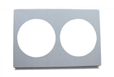 Direct Fit Aluminum Fan Shroud Direct Fit Fan Shroud 2 X 11.25 Inch Openings For Fb162, Fb163, Fb164, Fb302 Radiators Frostbite Cooling