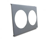 Direct Fit Aluminum Fan Shroud Direct Fit Fan Shroud 2 X 11.25 Inch Openings For Fb162, Fb163, Fb164, Fb302 Radiators Frostbite Cooling