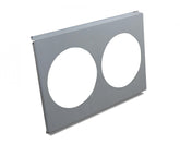 Direct Fit Aluminum Fan Shroud Direct Fit Fan Shroud 2 X 11.25 Inch Openings For Fb162, Fb163, Fb164, Fb302 Radiators Frostbite Cooling