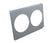 Direct Fit Aluminum Fan Shroud Direct Fit Fan Shroud 2 X 11.25 Inch Openings For Fb162, Fb163, Fb164, Fb302 Radiators Frostbite Cooling