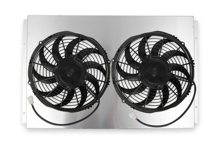 High Performance Fan/Shroud Pkg High Performance Series 2X12 Fan Fan Shroud Dimensions 16-1/4 x 24 x 1 Frostbite Cooling