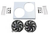 Economy Fan/Shroud Pkg Economy Series 2X10 Fans Fits Frostbite Cooling