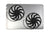 High Performance Fan/Shroud Pkg High Performance Series 2X12 Fan Fan Shroud Dimensions 19-7/8 x 25-7/8 x 1 Frostbite Cooling