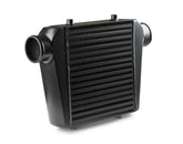 Air To Air Intercooler Universal Fit 11 Inch X 12 Inch X 3 Inch Core With 2.5 Inch Inlet/Outlet Black Frostbite Cooling
