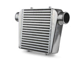 Air To Air Intercooler Universal Fit 11 Inch X 12 Inch X 3 Inch Core With 3 Inch Inlet/Outlet Polished Frostbite Cooling