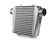 Air To Air Intercooler Universal Fit 11 Inch X 12 Inch X 3 Inch Core With 3 Inch Inlet/Outlet Polished Frostbite Cooling