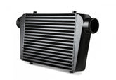 Air To Air Intercooler Universal Fit 17 3/4 Inch X 12 Inch X 3 Inch Core With 3 Inch Inlet/Outlet Black Frostbite Cooling