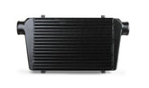 Air To Air Intercooler Universal Fit 17 3/4 Inch X 12 Inch X 3 Inch Core With 3 Inch Inlet/Outlet Black Frostbite Cooling