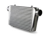 Air To Air Intercooler Universal Fit 17 3/4 Inch X 12 Inch X 3 Inch Core With 3 Inch Inlet/Outlet Polished Frostbite Cooling