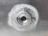 Air To Air Intercooler Universal Fit 23.5 Inch X 9 Inch X 3 Inch Core With 2.5 Inch Inlet/Outlet Polished Frostbite Cooling