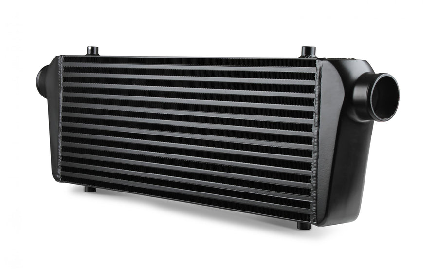 Air To Air Intercooler Universal Fit 23.5 Inch X 11 Inch X 3 Inch Core With 3 Inch Inlet/Outlet Black Frostbite Cooling