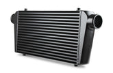 Air To Air Intercooler Universal Fit 23.5 Inch X 12 Inch X 3 Inch Core With 3 Inch Inlet/Outlet Black Frostbite Cooling