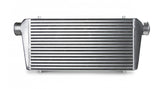 Air To Air Intercooler Universal Fit 23.5 Inch X 12 Inch X 3 Inch Core With 3 Inch Inlet/Outlet Polished Frostbite Cooling