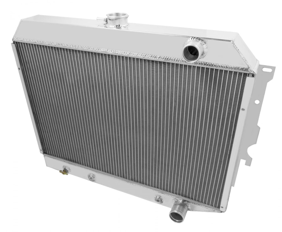 Aluminum Radiator 3 Row 1968-1974 Dodge/Plymouth B And E Body Hemi Swap- 5.7L, 6.1L, 6.2L, And 6.4L With 26 Inch Core Support Frostbite Cooling