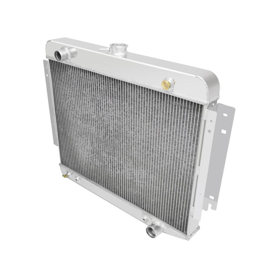 Aluminum Radiator 4 Row 1970-1978 Dodge D/W Series/Ramcharger/Ram Van 318Ci, 360Ci, 400Ci, And 440Ci Frostbite Cooling