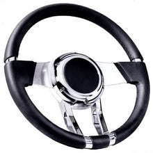 Load image into Gallery viewer, Flaming River WaterFall Steering Wheel Black FR20150