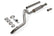Flowmaster 1986-2001 Jeep Cherokee XJ 2.5L, 4.0L engine and 2 or 4WD. - Moderate sound 717892