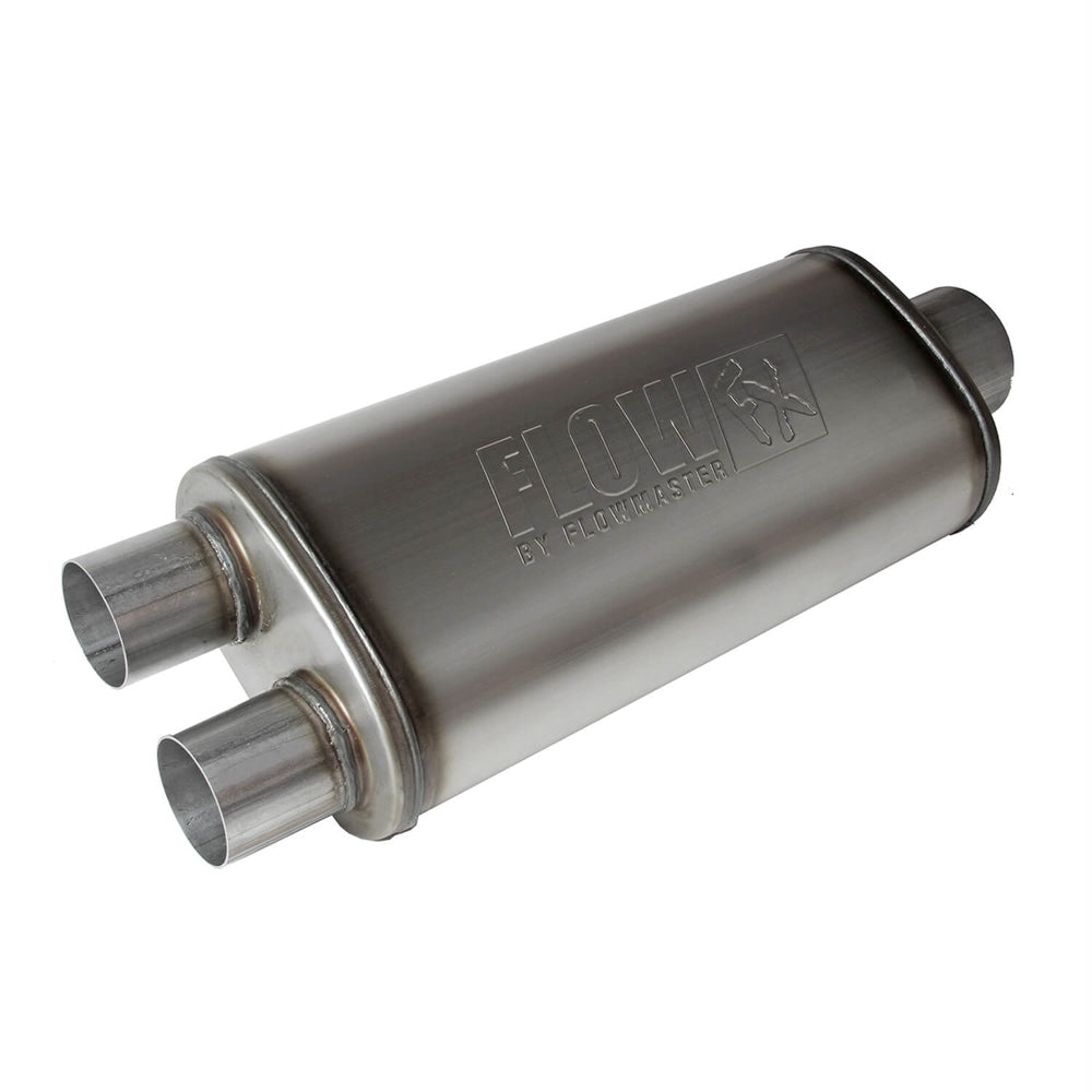 Flowmaster FlowFXMuffler 3.5in Cntr In / 2.5in Dual Out 72587