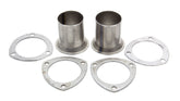 FlowTech One Pair, 3-Bolt 3" x 2.5", Kit includes gaskets 10004FLT
