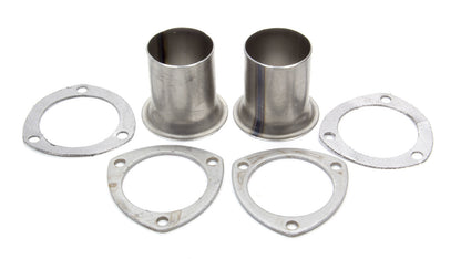 Flowtech One Pair, 3-Bolt 3 x 2.5, Kit includes gaskets | 10004FLT