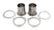 FlowTech One Pair, 3-Bolt 3" x 2.5", Kit includes gaskets 10004FLT