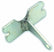 FlowTech Chevrolet A/C Bracket, Zinc Plated 10042FLT