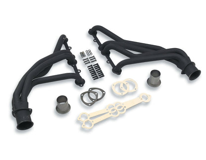 Flowtech Long Tube Headers | 1966-1974 Chevrolet C10, C20, K10 & more | 1-1/2in x 3.00in Black Paint | 11500FLT