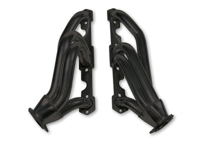 Flowtech Shorty Headers | 1982-1993 Chevrolet S10 & more | 1-1/2in x 2.50in Black Paint | 11502FLT