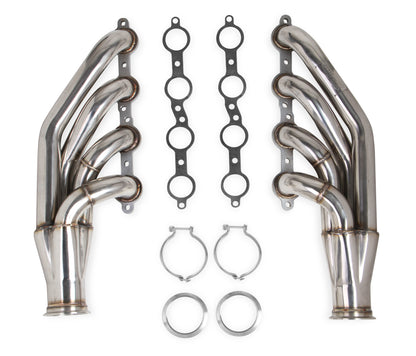 Flowtech Shorty Headers | GM Universal | 1-3/4in x 3.00in Polished | 11539FLT