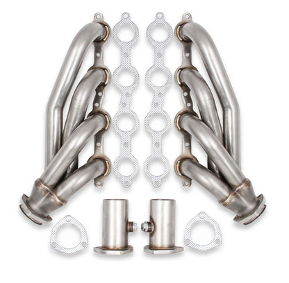 Flowtech Shorty Headers | GM Universal | 1-5/8in x 2in Natural | 11575FLT