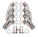FlowTech Universal GM LS V8 1-5/8" x 2-1/2" 304SS Shorty Engine Swap Headers, Natural 11575FLT