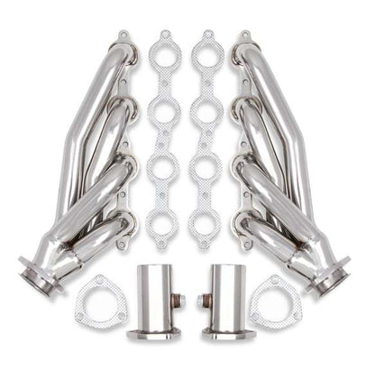 Flowtech Shorty Headers | GM Universal | 1-5/8in x 2in Polished | 11576FLT