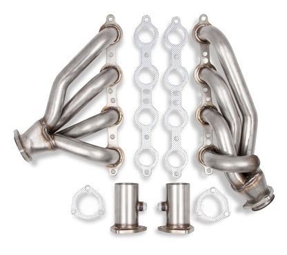 Flowtech Shorty Headers | 1982-2004 Chevrolet S10 & more | 1-5/8in x 2in Natural | 11578FLT