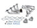 FlowTech Flowtech Tight Fit Block Hugger Headers - Ceramic Coated 11706-1FLT