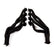 FlowTech Flowtech Long Tube Header - Black Paint 12118FLT