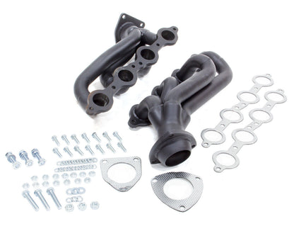 Flowtech Shorty Headers | 2002-2013 Chevrolet Silverado, Tahoe, Avalanche & more | 1-5/8in x 2.50in Black Paint | 91843FLT