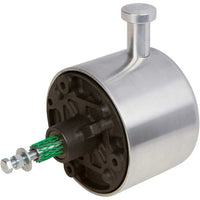 CVF Racing Ford power steering pump with polished billet reservoir, FORD-PS-BILLET
