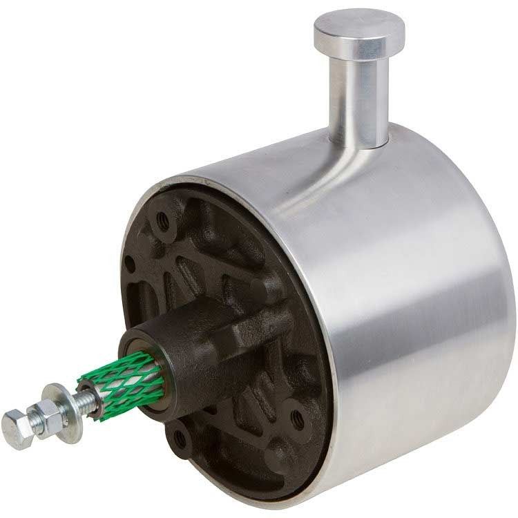 CVF Racing Ford power steering pump with polished billet reservoir, FORD-PS-BILLET