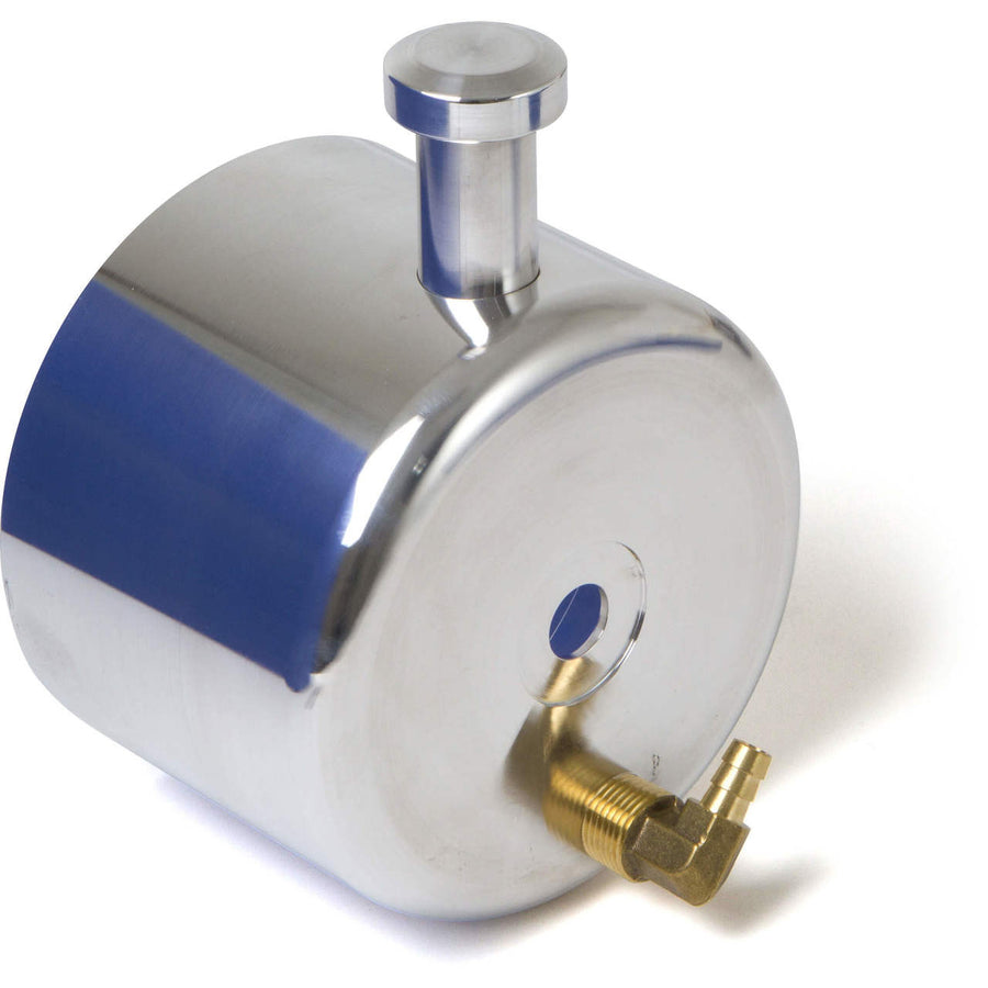 CVF Racing polished billet Ford power steering pump reservoir, FORD-PS-RES