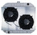 66-79 Ford Truck Bronco Aluminum Radiator And 12 Inch Fan Kit Dual Cold Case Radiators