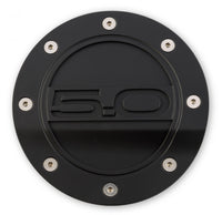 Fuel Door Comp Series Black 5.0 Logo Fits 2015-2022 Ford Mustang Drake Muscle Cars