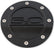 Fuel Door Comp Series Black 5.0 Logo Fits 2015-2022 Ford Mustang Drake Muscle Cars