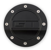 Fuel Door Comp Series Matte Black With GT Logo Fits 2015-2022 Ford Mustang Drake Muscle Cars