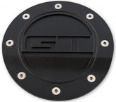 Fuel Door Comp Series Matte Black With GT Logo Fits 2015-2022 Ford Mustang Drake Muscle Cars