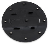 Fuel Door Comp Series Black Mustang Logo Fits 2015-2022 Ford Mustang Drake Muscle Cars