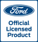 Fuel Door Comp Series Matte Black and Mustang Logo Fits 2015-2022 Ford Mustang Drake Muscle Cars