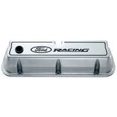Ford Performance Parts Ford Racing Logo Die-Cast Valve Covers Polished 302-001