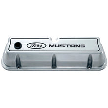 Load image into Gallery viewer, Ford Performance Parts Die Cast Alm Valve Cover Set w/Mustang Logo 302-030